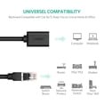 thumbnail image 4 of Ethernet Extension Cable Cat6 LAN Cable Extender Cat 6 RJ45 Network Patch Cord Male to Female Connector for Router Modem Smart TV PC Computer Laptop 10FT, 4 of 7