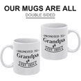 thumbnail image 3 of Promoted To Grandpa Est 2024 Ceramic Coffee Mug Funny Gift Coffee Mug, Comfortable To Hold, Birthday Present For Men Women Wife Husband Daughter Friends, 3 of 6