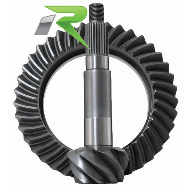 Revolution Gear and Axle Differential Ring and Pinion D44-538TD DANA 44 Thick Dual Standard Rotation Axle; 8.5 Inch Ring Gear Diameter; 5.38 Ratio; Steel; 26 Pinion Spline