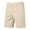 Beige, variant on Mens Shorts Clothing Under $10 Solid Color Casual Fashion Loose Button Waist Pockets Beach Pants Shorts Pants