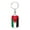 Dog Tag with Swivel Keychain (Gold), variant on Jordan Flag Dog Tag Keychain Stainless Steel Silver Tone or Gold Tone