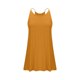 thumbnail image 5 of Vestido Corto de Verano de las Mujeres de Color Sólido sin Tirantes Sobre el Hombro de Espalda Plisado Vestido de Verano Casual sin Mangas, 5 of 7