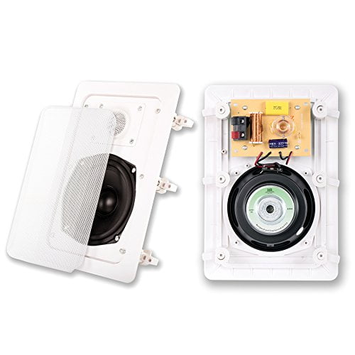 Acoustic Audio HT-65 5.1 Home Theater Speaker System Set of 5 White