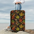 thumbnail image 7 of Pofeuu Vintage Autumn Plants Butterfly Print Luggage Suitcase Cover Protector Luggage Washable Covers Aesthetic for 18/24/28/32 inch Luggage（No luggage included）-Large, 7 of 7
