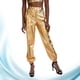 thumbnail image 4 of KAKOWELY 1 pantalón largo de estilo hip hop callejero, brillante, para ocio, deportivo, para mujer, elegante, holgado, transpirable, para niña y mujer., 4 of 4