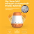 thumbnail image 4 of Máquina del sueño Smart Baby Sleep Soother Máquina de sonido de ruido blanco para bebés y niños pequeños con 6 sonidos relajantes Batería incorporada Activada por voz inteligente Meterk Máquina del sueño, 4 of 7