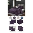 thumbnail image 7 of Posh Living Fahad 8pc Full/Queen Comforter Set Purple, 7 of 7