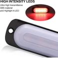 thumbnail image 5 of luces LED rojas de penetración, 12 V/24 V, luces estroboscópicas LED, 4 luces LED de flash, luces estroboscópicas LED, alarma de emergencia para coche, camión, remolque, caravana, 5 of 5