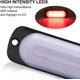 thumbnail image 5 of 4 luces LED de penetración rojas, luces estroboscópicas LED de 12 V y 24 V, lámpara de flash de 4 LED, luz estroboscópica LED, alarma de emergencia para automóvil, camión, remolque, caravana, 5 of 5