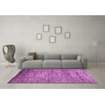 thumbnail image 3 of Ahgly Company Indoor Round Abstract Purple Modern Area Rugs, 3' Round, 3 of 4