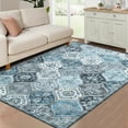 thumbnail image 1 of Runner Rug, Washable Runner Rug Non-Slip Area Rug, Stain Resistant Floor Carpet for Hallway Kitchen Doorway Bedside, 1 of 10
