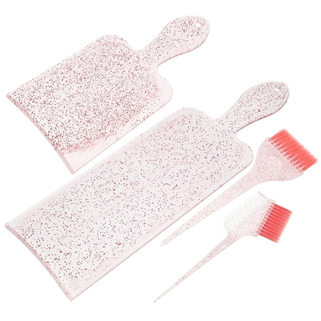 SOPOTUTU Professional Salon Hair Dye Kit Hair Foiling Board for DIY Users 1 Set Pink ABS