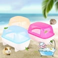 thumbnail image 5 of Visland Hamster Bathtub, Plastic Bathroom Container for Small Pets Animal Chinchilla Golden Bears Black Bear Hamsters Gerbil Mouse, 5 of 5