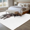 thumbnail image 5 of Funny Hippos 5'x8' Area Rug for Living Room, Cute Art Fun Lovely Animals on Toilets Washable Non-Slip Rugs for Bedroom Nursery Dining Room, StainResistant Low-Pile Kitchen Carpet Large Entryway Rugs, 5 of 9