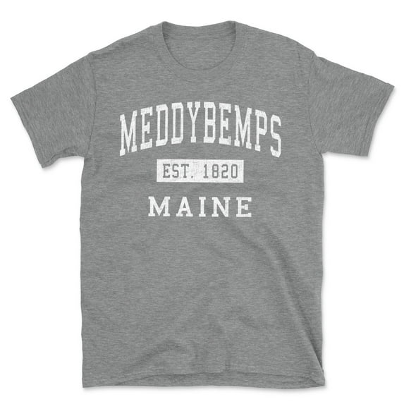 Meddybemps Maine Classic Established Men's Cotton T-Shirt