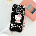 thumbnail image 4 of Phone Case for iPhone 11 14 12 13 Pro Max 7 8 XR X XS 6 6S Plus MINI Silicone Capa Pink Color Flower Hello Kitty ZR, 4 of 7