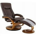 thumbnail image 2 of Hamilton Recliner and Ottoman in Whisky Air Leather, 2 of 8