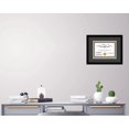 thumbnail image 5 of Creative Picture Frames 14x17 Classic Black Diploma Frame with Black Mat Glass Easel and Installed Wall Hangers , Frame Holds 16x20 Media without Mat 14x17 Black Mat, 5 of 6