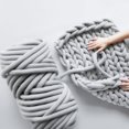 thumbnail image 5 of Hand-Woven Blanket Wire Cored Wire Cloth Strip Thick Wool Diy Blanket Material Can Not Be Washed Off, 5 of 5