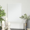 thumbnail image 2 of DecMode 18" x 24" White Wall Mirror with Thin Frame, 2 of 7