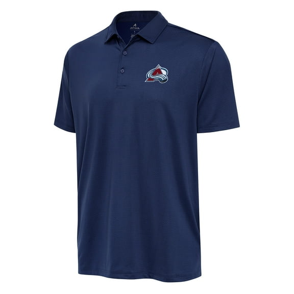 Men's Antigua Navy Colorado Avalanche Ellipse Polo