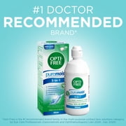 (3 pack) Opti Free Pure Moist Multi-Purpose Disinfecting Solution, 10oz