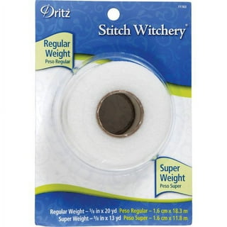 Stitch Witchery Tape (5/8 x 20yds), Ultra Light, Dritz : Sewing Parts  Online