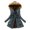 Blue, variant on Bmisegm Winter Coats for Women Plus Size Quilted Down Warm Thicken Hooded Jacket Pocket Zip Padded Outwear Winter Coats for Women Green XXL