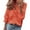 Orange, variant on Yigetop Ruffle Blouse for Women, Spring and Summer New European and American Long Sleeved Ruffled Shirt Women's Shirt Cute Long Sleeve Tops for Women Blue L