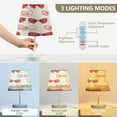 thumbnail image 3 of Table Lamps 3 Color 10 Way Dimmable LED Nightstand Lamp for Bedroom, Living Room, Home Office Pink and Red Bows Medium, 3 of 7