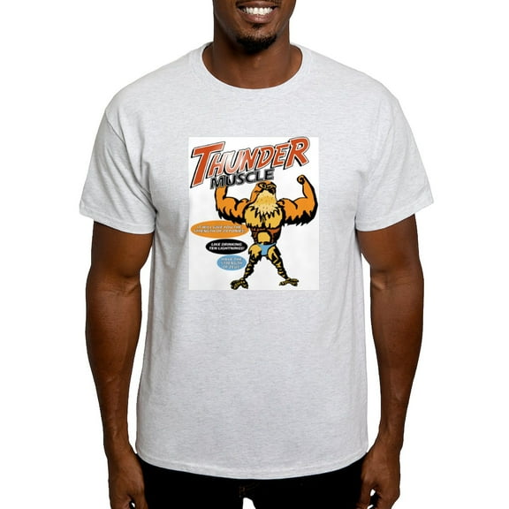 CafePress - Thunder Muscle T Shirt - Men's Classic Graphic T-Shirt