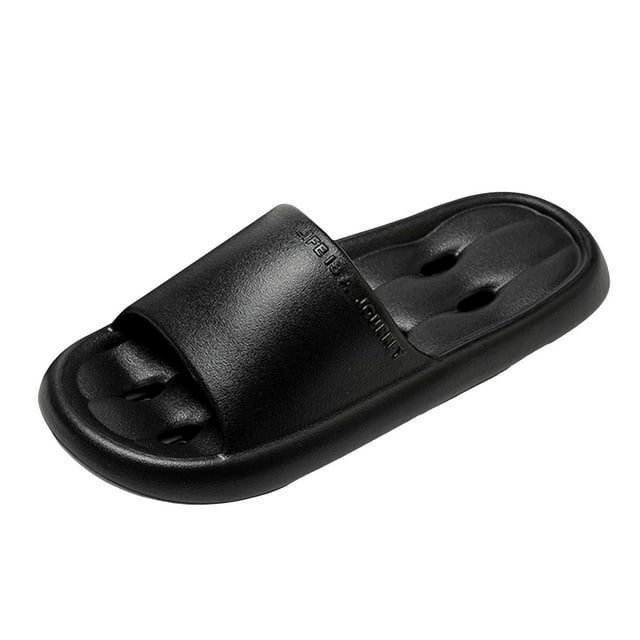 Fsqjgq Open Toe Sandals Shower Slides Bathroom shower Slippers Unisex Non-slip Quick Drying Slipper Home Slippers