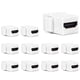 thumbnail image 2 of HDMI Keystone Jack Phizli 10 Pack Adaptador Acoplador Hembra a Hembra Blanco, 2 of 2