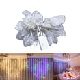 thumbnail image 3 of Lámpara de alambre de cobre USB de 2 m, 124 LED, decorativa, impermeable, 8 modos, para el hogar, exterior, interior, jardín, decoración de árbol de Navidad blanco, 3 of 9
