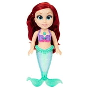 Disney Princess The Little Mermaid 14 inch Tall Singing Bath Time Play Ariel Doll and Flounder