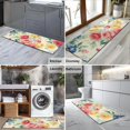 thumbnail image 2 of Pioneer Flower Floral Print Pattern Kitchen Rug Mat,Kitchen Runner Rugs Non Skid Washable,Decorative Kitchen Floor Mats for Kitchen,Sink,Laundry,17"X47", 2 of 5