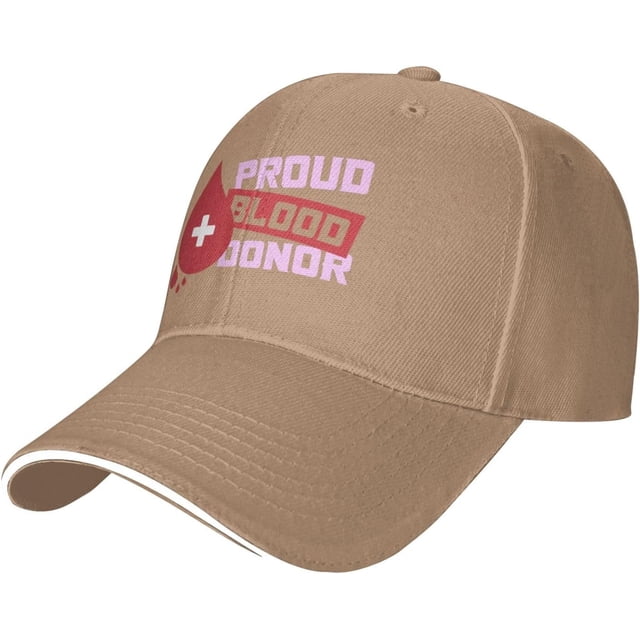Proud Blood Donor Hat Classic Low Profile Baseball Cap Adjustable Golf Dad Hats
