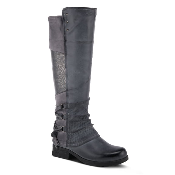 PATRIZIA Spring Step Maxie Boots for Women - Modern Pull-On Tall Boots with Zipper Closure - Knee High Ladies Boots for Outdoor