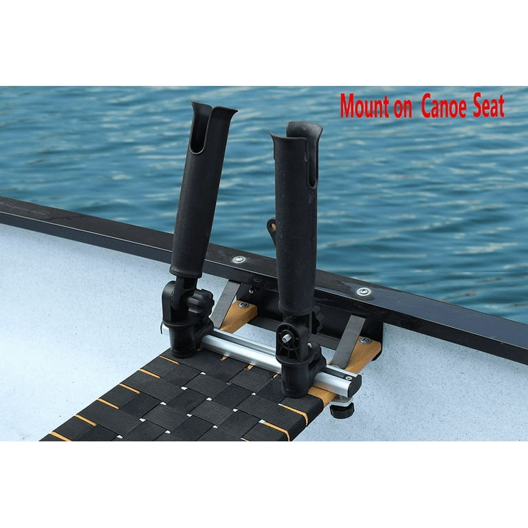 BroCraft Inflatable Boat/Canoe Rod Holder with Aluminum Track 
