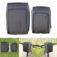 thumbnail image 3 of MYG for Bicycle Handlebar Bag Front Frame Storage Pouch Electric Bike Battery Pack Holder with Reflective Strip for Night Safety Large Capacity Oxford Cloth Basket, 3 of 9