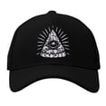 thumbnail image 1 of Gorra Baseball Kingmonster Pizzuminati Negra, 1 of 4
