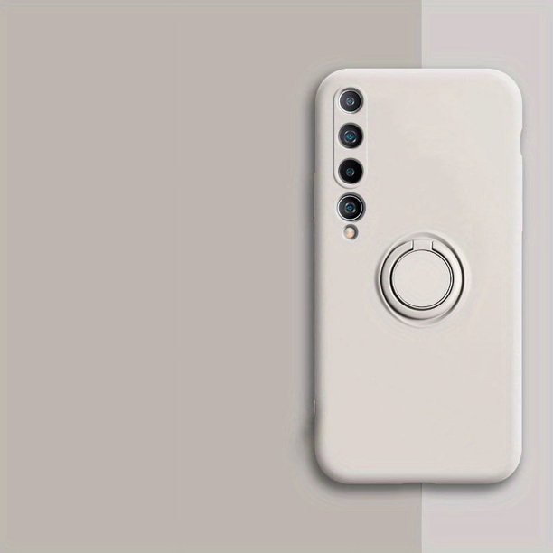 Suitable For Xiaomi 10 Phone Case Integrated Bracket Car Magnetic Suction Xiaomi 10 Pro Protective Cover Anti-fall Full Package Edge Liquid Pure Color Simple Stylish Trend MIUI Stand Bracket