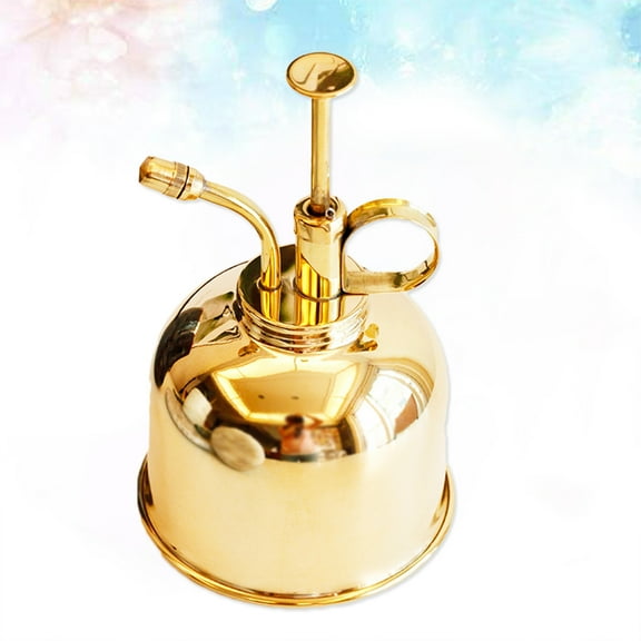 Huaq English Retro Watering Can Watering Can (Gold)