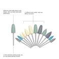 thumbnail image 3 of Cabezas de molienda Irfora 12 unids Pulidores de Silicona Taladros de Baja Velocidad Dental Cabezales de Odontología Equipos de Dientes Pulido y Alisado Herramienta Dental Irfora Cabezas de molienda, 3 of 5