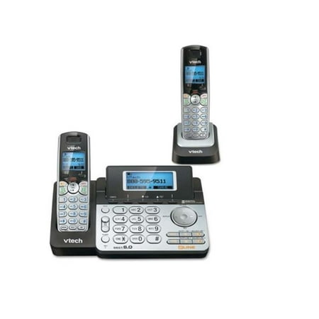 Vtech DECT 6.0 2 Line Cordless Phone with Answering and Additional Handset