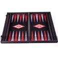 thumbnail image 2 of Manopoulos Luxury Black Oak Argento 19-inch Backgammon Set, 2 of 2