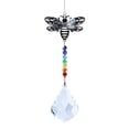 thumbnail image 4 of Colector de luz colgante de cuentas de colores con colgante de cristal de abeja para jardín al aire libre DIY, 4 of 7