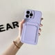 thumbnail image 1 of Funda de silicona suave para teléfono móvil, carcasa con tarjetero para iPhone 14, 13, 12, 11 Pro Max, XR, X, XS Max, 6, 6S, 7, 8 Plus, 13 Mini, 14Pro, SE 2020, 1 of 4