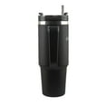 thumbnail image 3 of Outdoors Professional 30-Oz. Stainless Steel Double-Walled Insulated Tumbler with Straw (Black), OUTD9027, 3 of 14