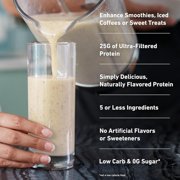 Isopure Low Carb 100% Pure Whey Isolate Protein Powder, Lactose Free, Gluten Free, With Vitamins, Vanilla Bean, 25g Protein Per Serving, 1 Lb, 14 Servings (Packaging May Vary)